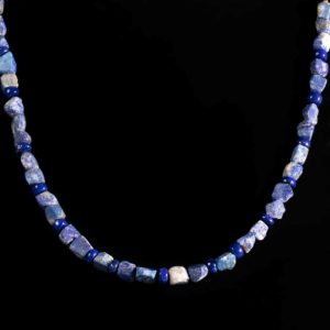 Lapis Lazuli Rohstein Kette