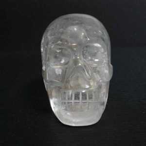 Bergkristall Totenkopf 4,5x8,5 cm, 430 gram