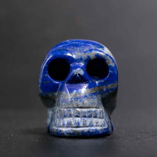 Lapis Lazuli Totenkopf 2,5x4cm, 53 gram